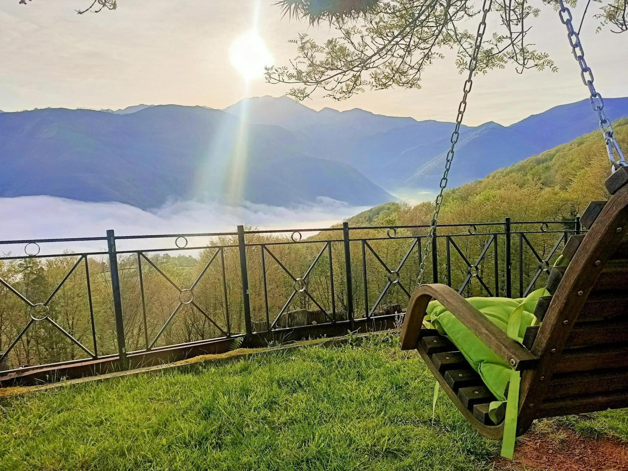 La Cabana Mirador De Los Valles Pasiegos Vega de Pas Εξωτερικό φωτογραφία