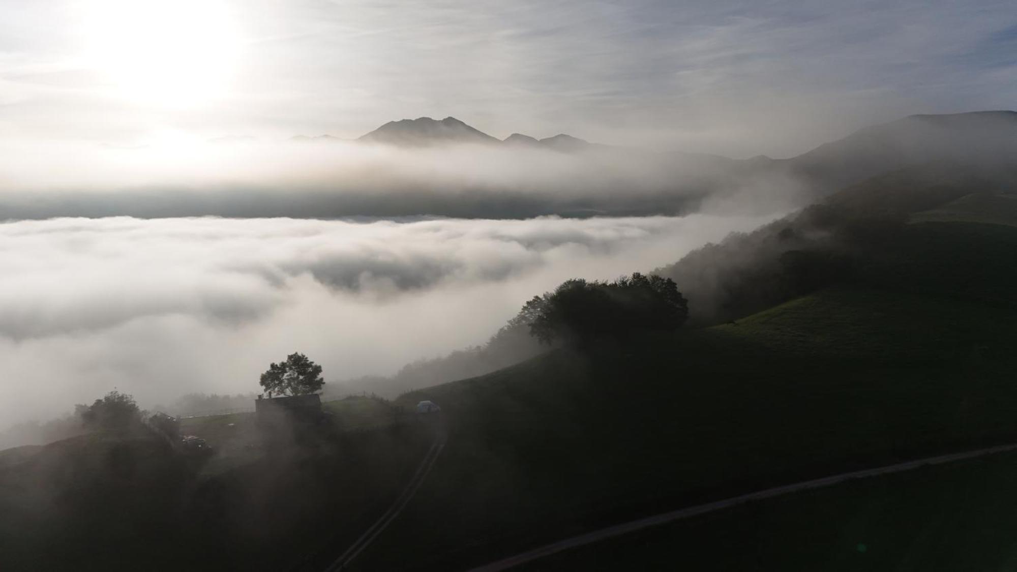 La Cabana Mirador De Los Valles Pasiegos Vega de Pas Εξωτερικό φωτογραφία